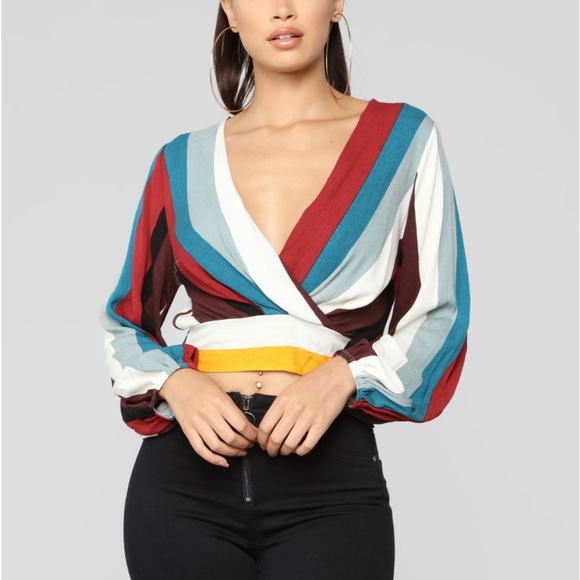 Fashion Nova This Is My Jam Stripe Top - Picture 4 of 15